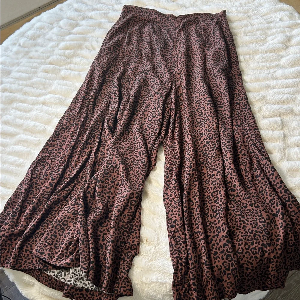 Blue Rain Palazzo Pant - Picture 1 of 7